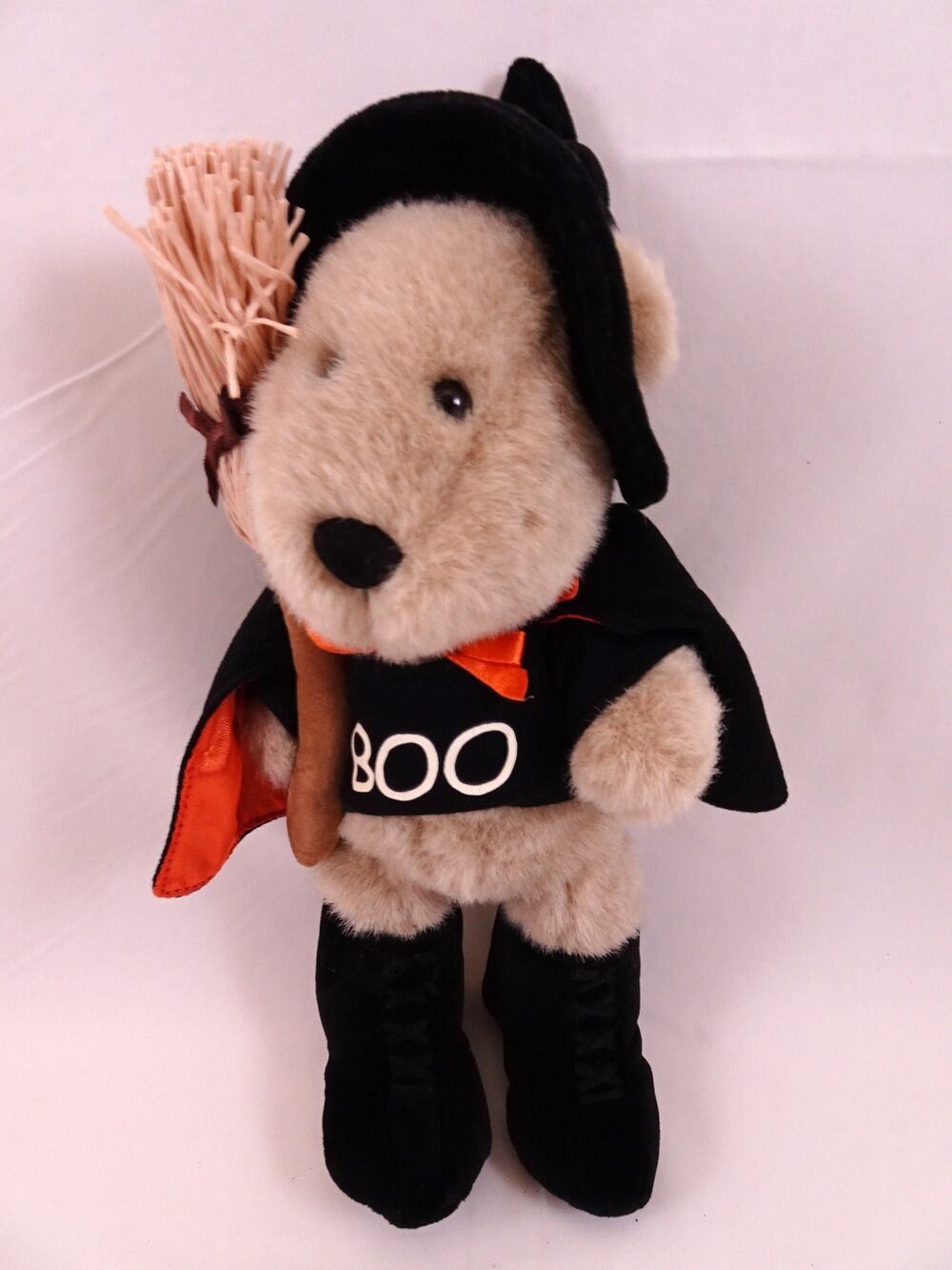 2000 Starbucks Bearista Bear Halloween Plush 12 inch Witch Boo Cute Vintage Y2K